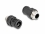 Delock Conduit Fitting with brass external thread M16 black 2 pieces