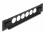 Delock 10″ D-Type Patch Panel 6 port tool free black