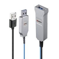 Lindy 100m Fibre Optic USB 3.0 Cable