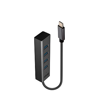 Lindy 4 Port USB 3.2 Type C Hub