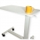 ROLINE Gas Spring Side Table / Workstation, height adjustable, white