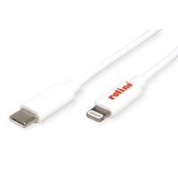 ROLINE USB Type C Sync & Charge Cable for Apple Devices with Lightning Connector