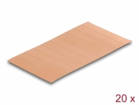 Delock Copper strips 35 x 7 mm self-adhesive 200 pieces