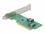 Delock PCI Express 4.0 x8 Card to 2 x internal SFF-8654 4i NVMe - Bifurcation - Low Profile Form Factor