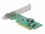 Delock PCI Express 4.0 x8 Card to 2 x internal SFF-8654 4i NVMe - Bifurcation - Low Profile Form Factor