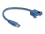 Delock Cable USB 3.0 Type-A male > USB 3.0 Type-A female panel-mount 25 cm
