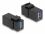 Delock Keystone Module USB 3.0 A female to USB 3.0 A female black (1:1)