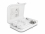 Delock Fiber Optic Distribution Box for indoor and outdoor IP65 waterproof lockable 8 port white