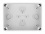 Delock Installation housing with cable entries 130 x 93 x 57 mm grey