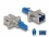 Delock Optical Fiber Hybrid Coupler LC Simplex male to SC Simplex female blue