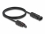 Delock MC4 Solar Cable male to female 1 m black