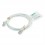 UTP Data Center Patch Cord Cat.6A (Class EA), LSOH, Slim, white, 0.5 m Roline Gree