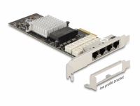Delock PCI Express x4 Card to 4 x RJ45 Gigabit LAN i350 Port Bypass
