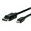 ROLINE DisplayPort Cable, DP M - Mini DP M 2 m