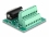 Delock D-Sub 15 pin male to Terminal Block for DIN rail