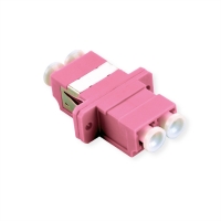 VALUE Fibre Optic Adapter LC/LC Duplex, OM4