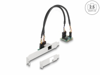 Delock Mini PCIe I/O PCIe half size 1 x RJ45 2.5 Gigabit LAN