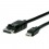 ROLINE DisplayPort Cable, DP M - Mini DP M 5 m