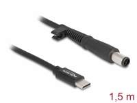 Delock Laptop Charging Cable USB Type-C™ male to HP 7.4 x 5.0 mm male