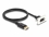 Delock Easy 45 DisplayPort 8K 30 Hz Module with pigtail, 22.5 x 45 mm