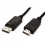 ROLINE GREEN DisplayPort Cable, DP - HDTV, M/M, black, 3 m