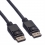 ROLINE GREEN DisplayPort Cable, DP-DP, TPE, M/M, black, 1 m