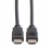 ROLINE GREEN HDMI High Speed Cable + Ethernet, TPE, M/M, black, 1 m