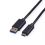 ROLINE GREEN USB 3.2 Gen 1 Cable, A-C, M/M, black, 0.5 m