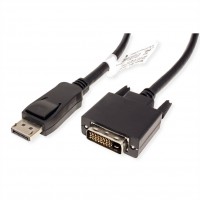 VALUE DisplayPort Cable, DP M - DVI (24+1) M 2 m