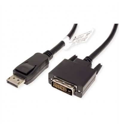 VALUE DisplayPort Cable, DP M - DVI (24+1) M 2 m