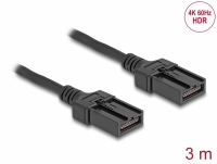 Delock HDMI Automotive cable HDMI-E male to HDMI-E male 3 m 4K 60 Hz