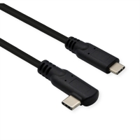 ROLINE USB 3.2 Gen 2x2 Cable, PD (Power Delivery) 20V5A, with Emark, C-C, M/M, 1