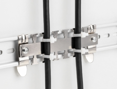 Delock Cable Clamp for DIN Rail