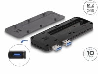 Delock USB 3.2 Gen 2 Enclosure for PlayStation®5 with M.2 NVMe Slot - tool free