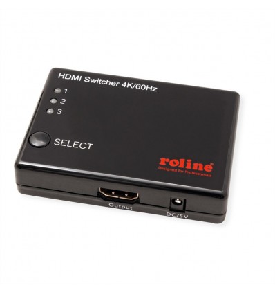 ROLINE 4K2K HDMI Switch, 3-way