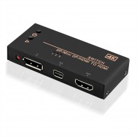 VALUE HDMI / Mini DisplayPort/ DisplayPort to HDMI Switch