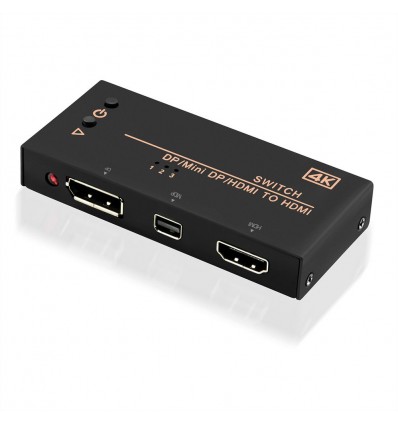 VALUE HDMI / Mini DisplayPort/ DisplayPort to HDMI Switch