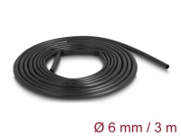 Delock PVC Insulating Sleeve 3 m x 6 mm black