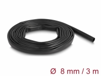 Delock PVC Insulating Sleeve 3 m x 8 mm black