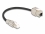 Delock Cable RJ45 plug field assembly to Keystone Module RJ45 jack Cat.6A 25 cm