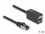 Delock Network Extension Cable RJ45 plug to RJ45 jack Cat.8.1 S/FTP 1 m black