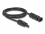 Delock MC4 Solar Cable 4 mm² male to female 2 m black