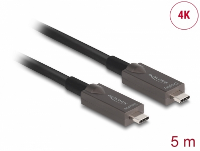 Delock Active Optical USB-C™ Video + Data + PD Cable 5 m