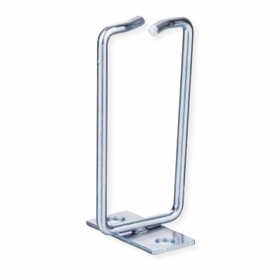 Roline 19" Cable Manager, 40x80mm, metal, Mounting central, cable entry central