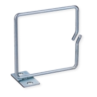 Roline 19" Cable Manager, 80x80mm, metal, Mounting central, cable entry central
