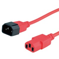 ROLINE Monitor Power Cable, red 1.8 m