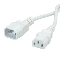 VALUE Monitor Power Cable, white 1.8 m
