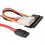 ROLINE SATA 3.0 Gbit/s Data and Power Cable (4-pin HDD), 1 m