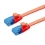 VALUE UTP Patch Cord, Cat.6A (Class EA), extra-flat, red, 0.5 m