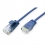 ROLINE GREEN UTP Data Center Patch Cord Cat.6A (Class EA), LSOH, Slim, blue, 0.1